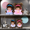 Monchhichi Babychic Idol SS Big Face Keychain
