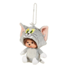 Monchhichi x Tom and Jerry Big Face SS Keychain