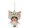 Monchhichi x Tom and Jerry Big Face SS Keychain