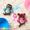 Happy Color Monchhichi Keychain