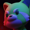 KISS LAND GREEN BY THE WEEKND