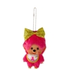 MONCHHICHI MAY YOUR WISH COME TRUE! BIG FACE SS 美(PRETTY) KEYCHAIN