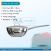 Chảo sâu lòng Karlin chống dính tự nhiên PS5 - đáy 5 lớp – đường Kính 24 cm - Hàng chính hãng, bảo hành 24 tháng