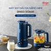 Máy xay nấu đa năng mini Dingo CDB600 , thiết kế hiện đại - Nhỏ gọn dung tích 600ml - Bảo hành 24 tháng