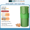 Máy làm sữa hạt  đa năng mini SnapBee SK205VN  (Màu xanh) CHÍNH HÃNG: Làm Sữa Hạt, Nấu Soup/Cháo