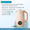 Máy làm sữa hạt SNAPBEE CB1200l, nhỏ gọn, đa chức năng, dung tích 1,2l, chống trào, hàng chính hãng, bảo hành 24 tháng