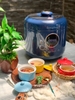 Nồi áp suất Snapbee Queen S45 (Màu xanh) - Dung tích 4,5 lít, 2 lòng nồi