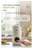 Máy làm sữa hạt OLIVO CB400 (Dung tích 600ml) - Nhỏ gọn, dễ mang theo - Hàng chính hãng bảo hành 24 tháng