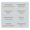 Máy Xay Nấu Đa Năng OLIVO X24 PRO - Đa Chức Năng - Chống Trào Tuyệt Đối - Phân phối chính hãng