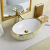 Lavabo Trứng Hoa Văn CL-04LB