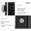 Khóa Vân Tay Cửa Kính Kawa Model KG01