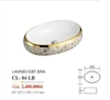 Lavabo Trứng Hoa Văn CL-04LB