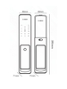 Khóa Vân Tay Bosch Model FU 750K ( APP)