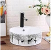 Lavabo Tròn Hươu (41cm x 15cm) LB 13 - F19 - L6 - 2028 CL08