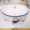 Lavabo Tròn Hươu (41cm x 15cm) LB 13 - F19 - L6 - 2028 CL08