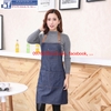 Tạp Dề Cắt Tóc Vải Denim Jeans Cho Barbershop