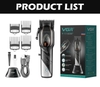 Tông Đơ Cắt Tóc Chuyên Nghiệp Động Cơ Từ Tính VGR V-002 Tại Hà Nội