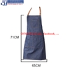 Tạp Dề Cắt Tóc Vải Denim Jeans Cho Barbershop