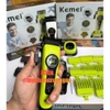 Tông Đơ Kemei 1593 Cao Cấp Tốc Độ 8000 Vòng/Phút, Lưỡi DLC Chống Nóng, Pin Khỏe