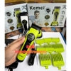 Tông Đơ Kemei 1593 Cao Cấp Tốc Độ 8000 Vòng/Phút, Lưỡi DLC Chống Nóng, Pin Khỏe