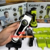 Tông Đơ Kemei 1593 Cao Cấp Tốc Độ 8000 Vòng/Phút, Lưỡi DLC Chống Nóng, Pin Khỏe