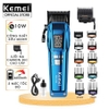 Tông Đơ Cắt Tóc Kemei KM-2796 Chuyên Nghiệp Động Cơ Không Chổi Than, Lưỡi DLC Cao Cấp