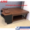 GIƯỜNG GỘI ĐẦU ĐA NĂNG 2IN1 DƯỠNG SINH KHUNG GỖ CHẬU NHỰA COMPOSITE