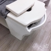 GIƯỜNG GỘI DƯỠNG SINH ĐA NĂNG H 135G MÀU NÂU BÒ