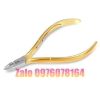 Kìm Nghĩa Nhặt da D777, Kềm nghĩa cắt da D777, Kìm nghĩa d.777 Mạ Vàng Cuticle Nipper