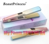 Máy Duỗi Tóc Beauty Princess Bản To Màu Ombre Cầu Vồng Đẹp, Lưỡi Titanium