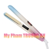 Máy Duỗi Tóc Beauty Princess Bản To Màu Ombre Cầu Vồng Đẹp, Lưỡi Titanium