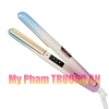 Máy Duỗi Tóc Beauty Princess Bản To Màu Ombre Cầu Vồng Đẹp, Lưỡi Titanium