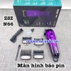 Tông đơ cắt tóc cao cấp ZSZ N66 - màn hình báo pin - TAT012