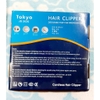 Tông Đơ Cắt Tóc Nhật Bản Tokyo JD 2626, Hai Pin, Lưỡi Sứ Êm, Công Suất 10W Bền Bì, Tông Đơ Cắt Tóc Cho Bé, Cho Gia Đình