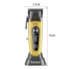 Tông Đơ Cắt Tóc Kemei 904 KM-90-4 Động Cơ Không Chổi Than, Lưỡi DLC Cao Cấp