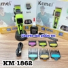 Tông Đơ Kemei 1862 Mô Tơ Không Chổi Than, Động Cơ 9000rpm 9000 Vòng/phút Km-1862