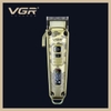 Tông Đơ Cắt Tóc VGR V-005 Lưỡi Đơn Thép Không Gỉ, Kim Loại Nguyên Khối