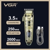 Tông Đơ Cắt Tóc VGR V-005 Lưỡi Đơn Thép Không Gỉ, Kim Loại Nguyên Khối