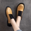 GIÀY DA BÒ HANDMADE ĐẾ CAO SU G59 (TẶNG VÒNG RETRO)