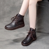 GIÀY DA BÒ HANDMADE ĐẾ CAO SU G58 (TẶNG VÒNG RETRO)