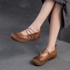 GIÀY DA BÒ HANDMADE ĐẾ CAO SU G26 ( TẶNG VÒNG RETRO)
