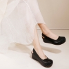 GIÀY DA BÒ HANDMADE ĐẾ CAO SU G43 ( TẶNG VÒNG RETRO)