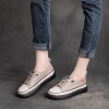 GIÀY DA BÒ HANDMADE ĐẾ CAO SU G54 (TẶNG VÒNG RETRO)