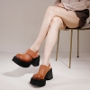 GIÀY DA BÒ HANDMADE ĐẾ CAO SU G45 ( TẶNG VÒNG RETRO)