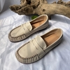 GIÀY DA BÒ HANDMADE ĐẾ CAO SU G36 ( TẶNG VÒNG RETRO)