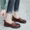GIÀY DA BÒ HANDMADE ĐẾ CAO SU G56 (TẶNG VÒNG RETRO)