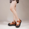GIÀY DA BÒ HANDMADE ĐẾ CAO SU G42 ( TẶNG VÒNG RETRO)