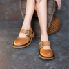 GIÀY DA BÒ HANDMADE ĐẾ CAO SU G57 (TẶNG VÒNG RETRO)