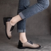 GIÀY DA BÒ HANDMADE ĐẾ CAO SU G59 (TẶNG VÒNG RETRO)