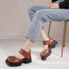 GIÀY DA BÒ HANDMADE ĐẾ CAO SU G48 ( TẶNG VÒNG RETRO)